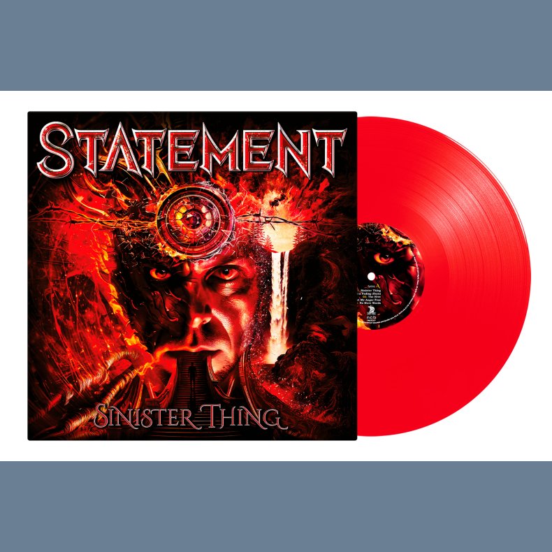 Sinister Thing - 2025 Danish Mighty Music label Red vinyl 10-track LP