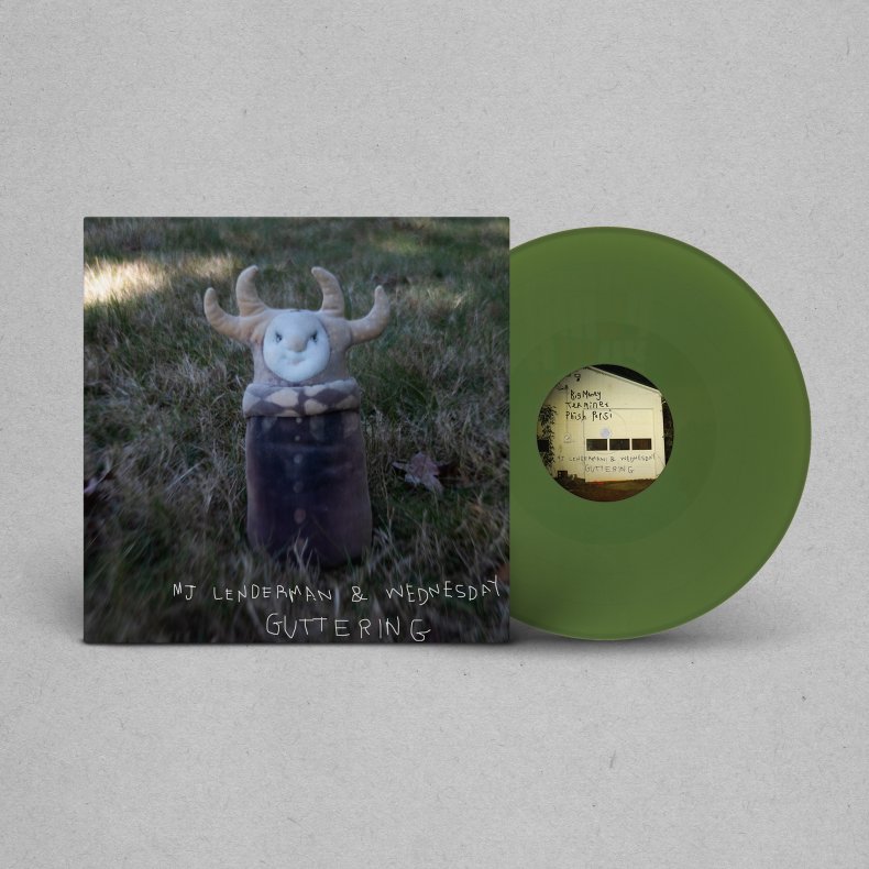 Guttering - 2025 US Julias War Label Olive Green Vinyl 6-track EP