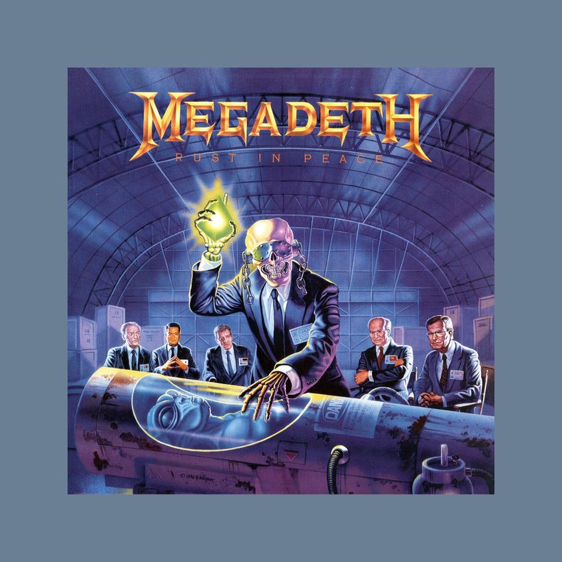 Rust In Peace - European Capitol label 9-track LP Reissue