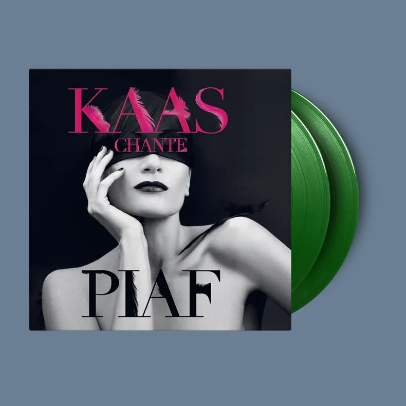 Kaas Chante Piaf - 2025 European Music On Vinyl Label Light Green Vinyl 16-track 2LP Reissue