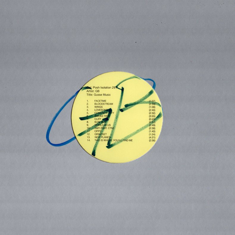 Gusse Music - 2024 Danish Posh Isolation label 14-track LP