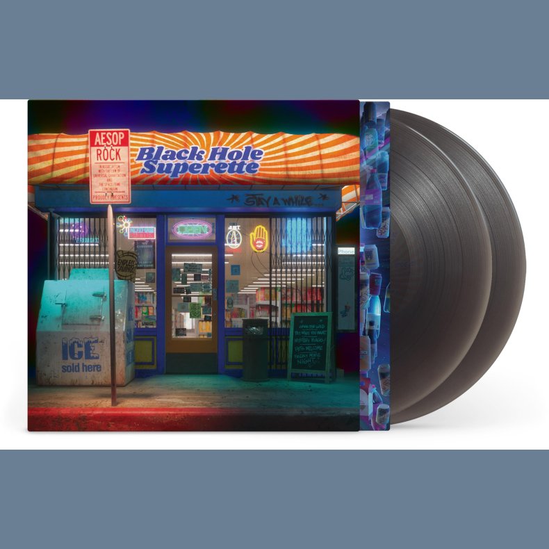 Black Hole Superette - 2025 US Rhymesayers Entertainment Label Black Ice Vinyl 18-track 2LP Set