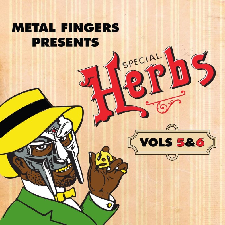 Metal Fingers Presents: Special Herbs Vol. 5 &amp; 6 - 2025 US Rhymesayers 13-track LP 