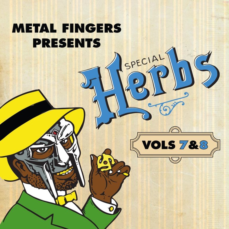 Metal Fingers Presents: Special Herbs Vol. 7 &amp; 8 - 2025 US Rhymesayers 13-track LP 
