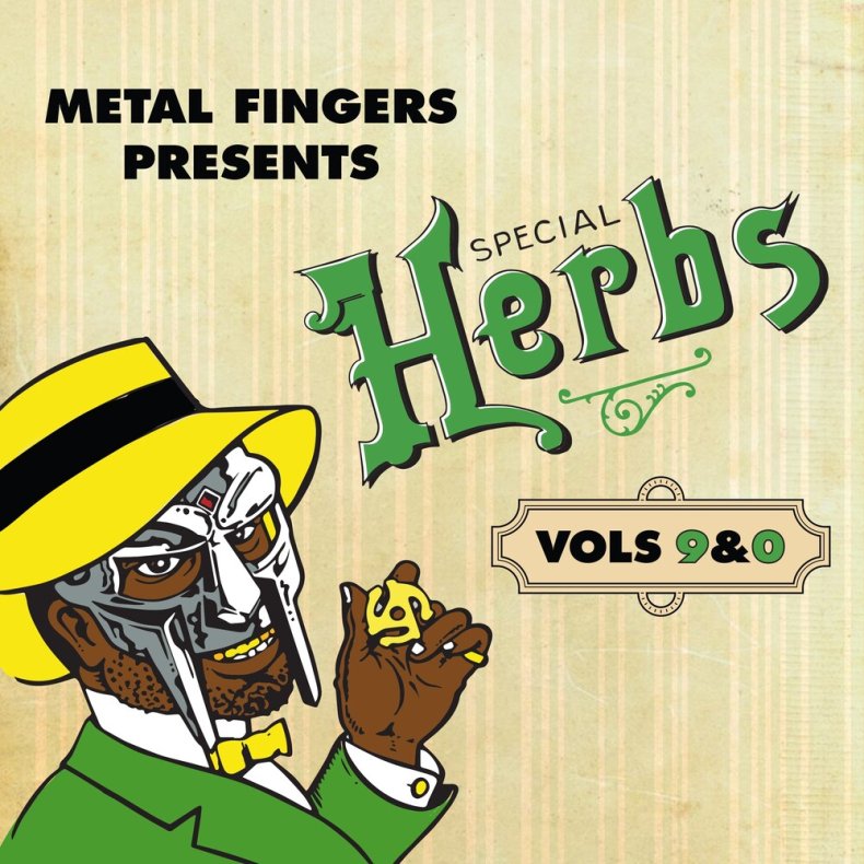 Metal Fingers Presents: Special Herbs Vol. 9 &amp; 10 - 2025 US Rhymesayers 13-track LP 