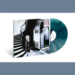 She Hangs Brightly - 2025 European Capitol Records Label Aqua Black Marble Vinyl 11-track LP Reissue