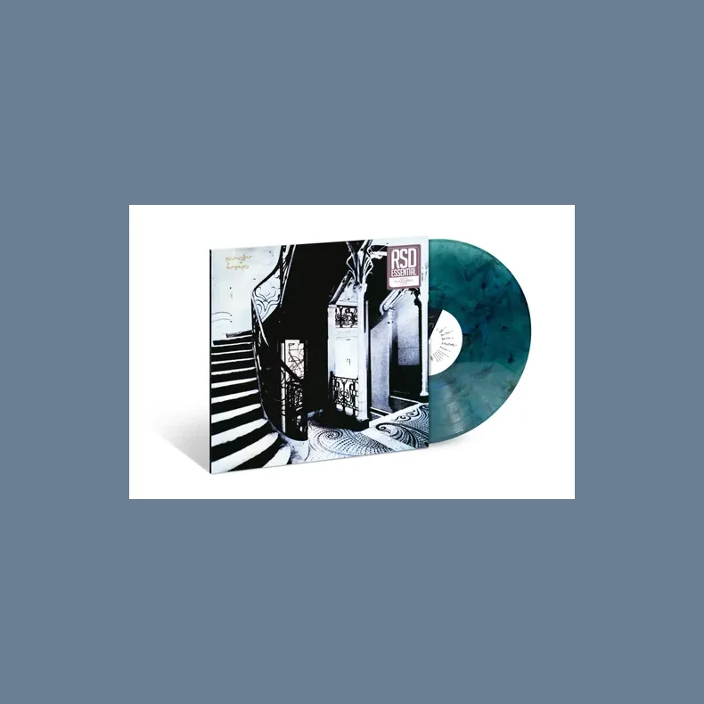 She Hangs Brightly - 2025 European Capitol Records Label Aqua Black Marble Vinyl 11-track LP Reissue