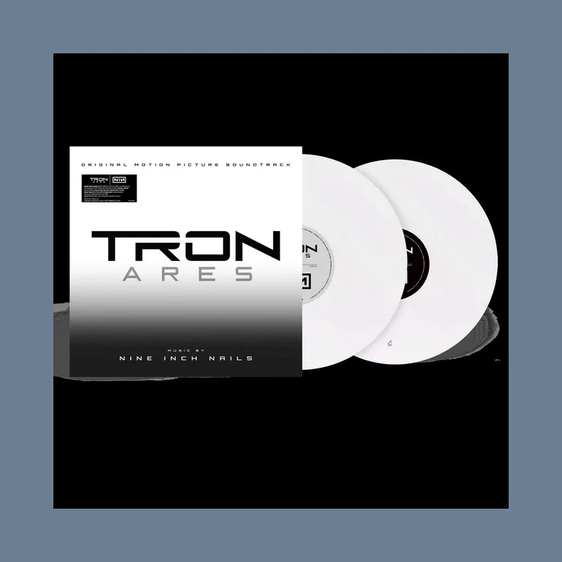 Tron: Ares - 2025 European Polydor Label Opague White Vinyl 24-track 2LP Set (Pre-Order)