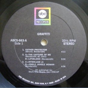 Graffiti - Original 1968 US ABC label 5-track LP