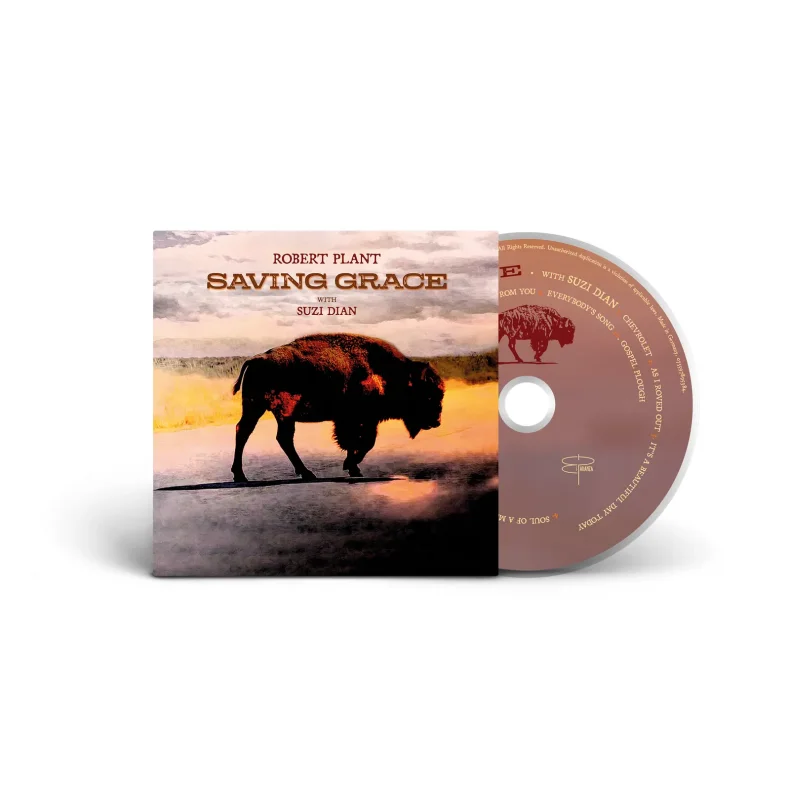 Saving Grace - 2025 European Nonsuch Records Label 10-track CD (Pre-Order)