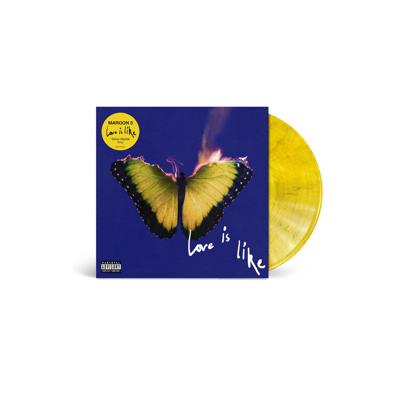 Love Is Like - 2025 European Interscope Records Label Yellow Marble Vinyl 9-track LP