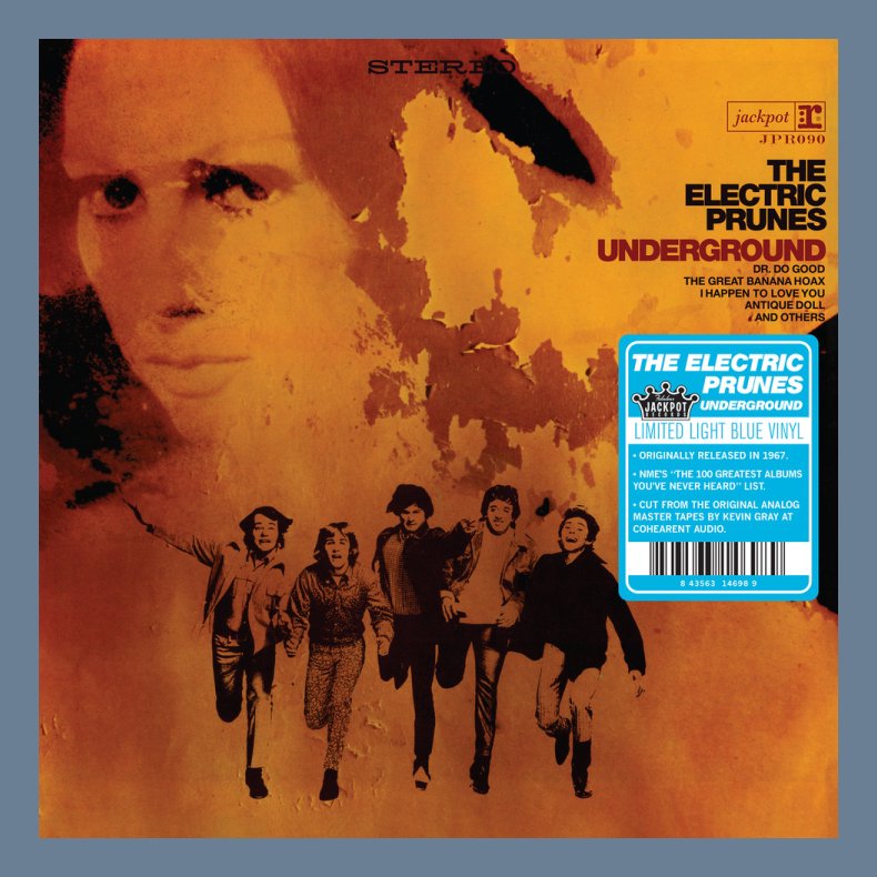 Underground - 2023 US Jackpot Records label Blue Vinyl 12-track LP Reissue