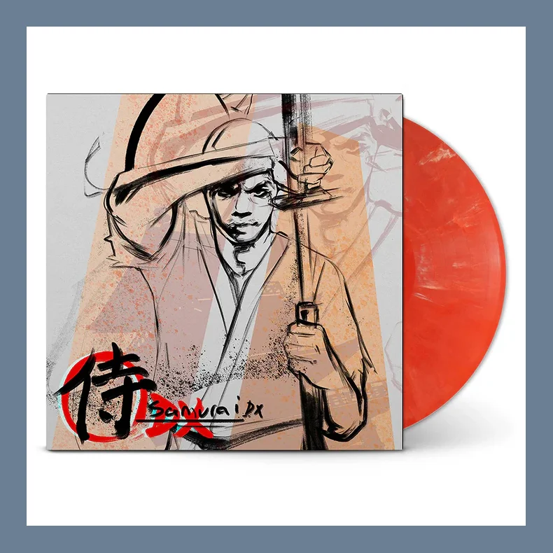 Samurai DX - 2025 US 1st and 15th too Red Swirl Vinyl 10-track LP