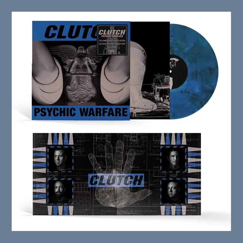 Psychic Warfare  - 2025 US Weathermaker records Blue Smoke Vinyl 12-track LP Reissue