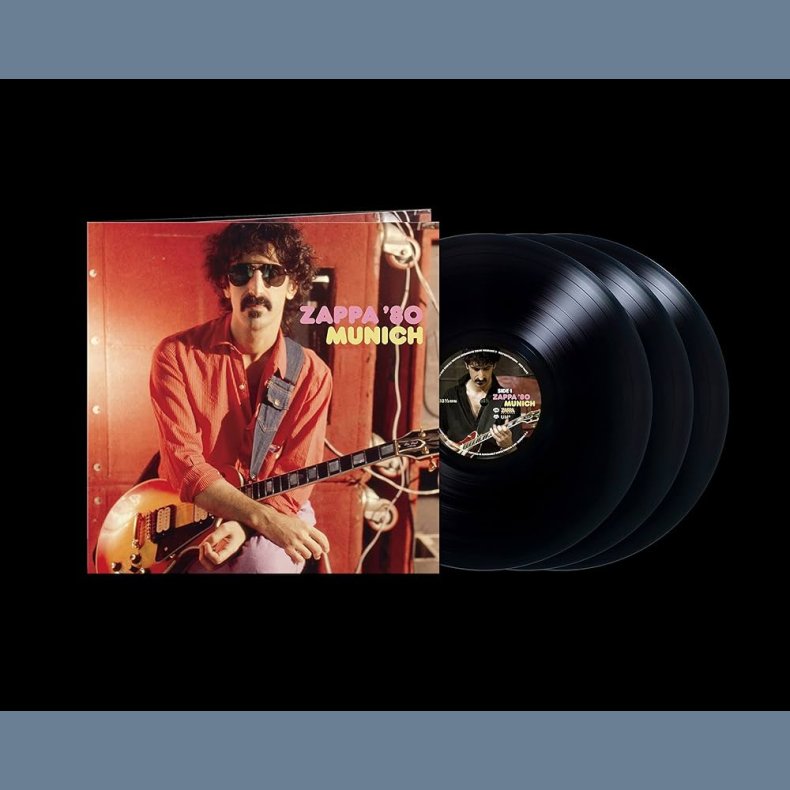 Zappa '80 Munich - 2023 European Zappa Records label 22-track 3LP set
