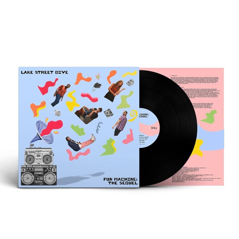 Fun Machine: The Sequel - 2022 European Fantasy label 9-track 12" EP