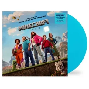 A Minecraft Movie - 2025 European WaterTower Music Teal Color Vinyl Label 15-track LP