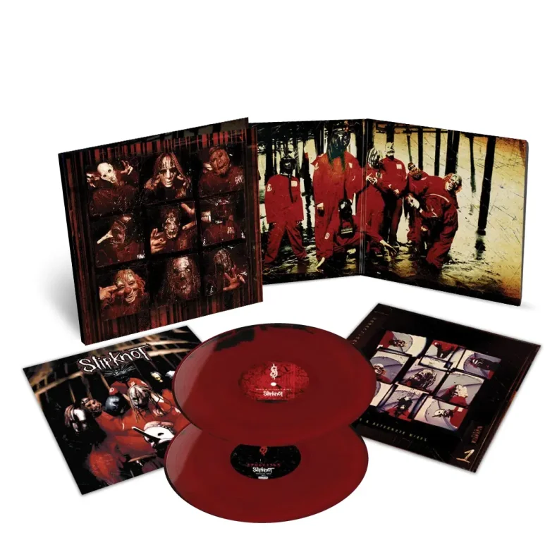 Slipknot - 2025 European Roadrunner Label Red &amp; Black Vinyl 28-track 2LP Reissue