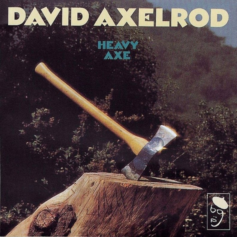 Heavy Axe - 2023 US Concorde Records Label 8-track LP Reissue