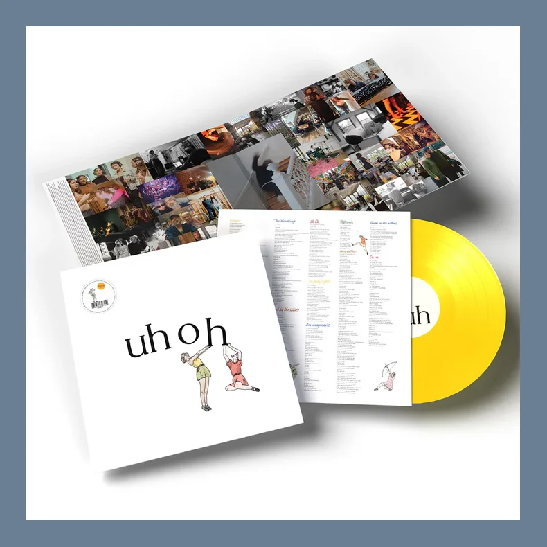 Uh Oh - 2025 European Secret City Records Canary Yellow Vinyl 11-track 2LP Set