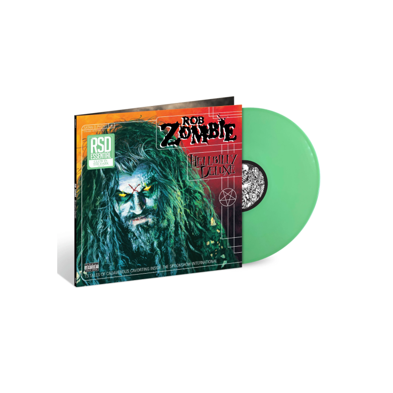 Hellbilly Deluxe - 2025 European Geffen Records Label Glow In The Dark vinyl 13-track LP Reissue