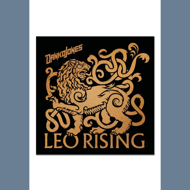 Leo Rising - 2025 European Reigning Phoenix Music Gold vinyl 11-track LP