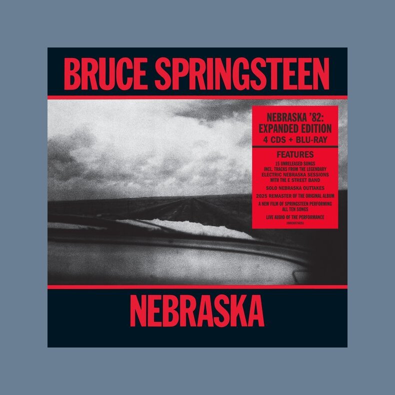 Nebraska '82: Expanded Edition - 2025 European Columbia label 37-track 4CD+Blu-ray set