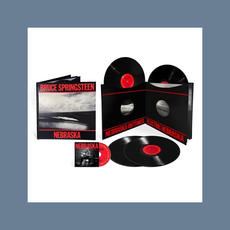 Nebraska '82: Expanded Edition - 2025 European Columbia label 37-track 4LP+Blu-ray set