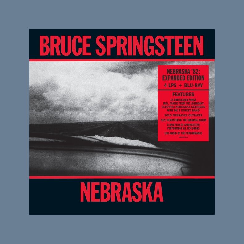 Nebraska '82: Expanded Edition - 2025 European Columbia label 37-track 4LP+Blu-ray set