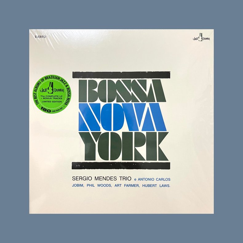 Bossa Nova York - 2024 European 	Jazz Samba Records Label 13-track LP Reissue