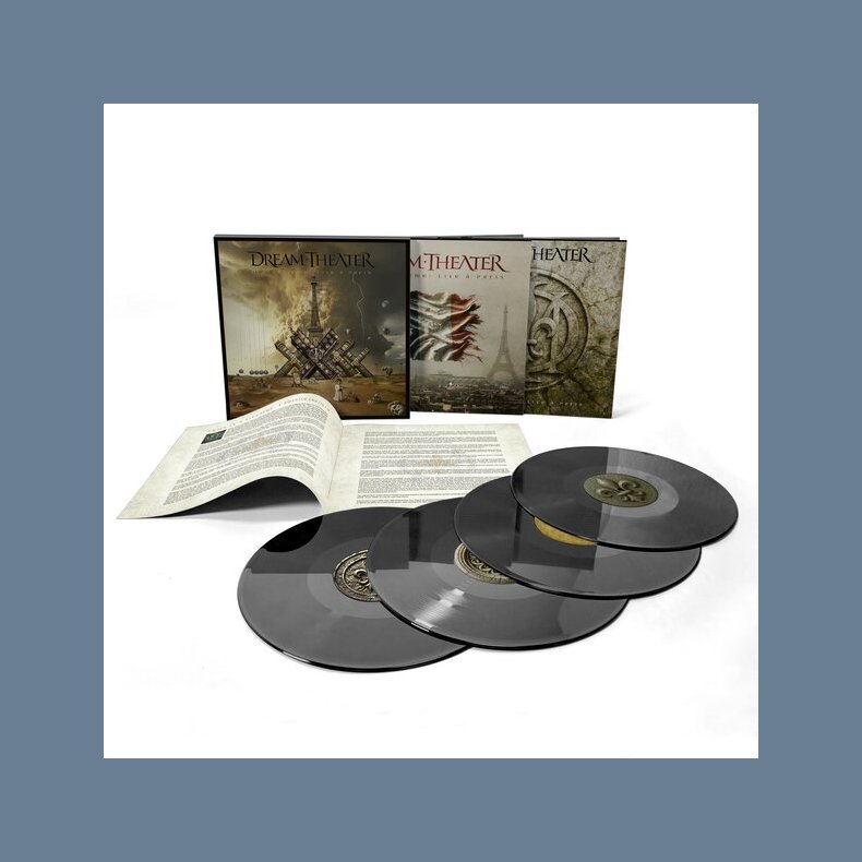 Quarantime: Live  Paris - 2025 European InsideOutMusic Label 15-track 4LP Set 