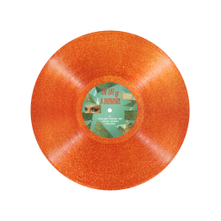 The Life Of A Showgirl - 2025 European Republic label Orange Glitter vinyl 12-track LP 