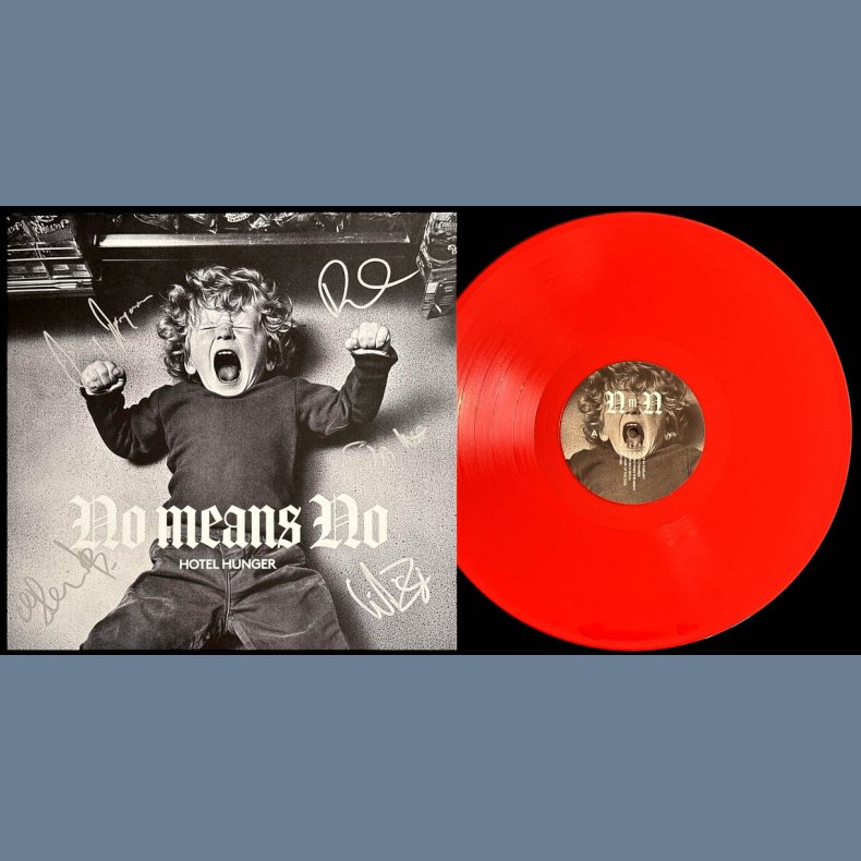 No Means No - 2025 Danish Fjellskabet label Red vinyl 12-track LP *SIGNED*