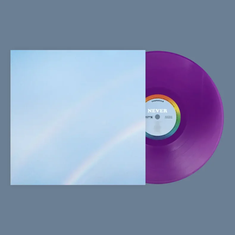 Never Enough - 2025 European Roadrunner label Periwinkle vinyl 14-track LP