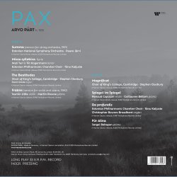Pax - 2025 European Warner Classics 8-track LP