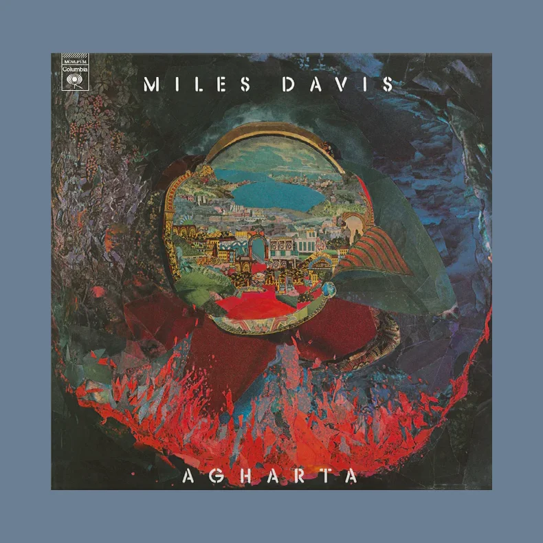 Agharta - 2025 European Music On Vinyl label Blue vinyl 4-track 2LP set Reissue