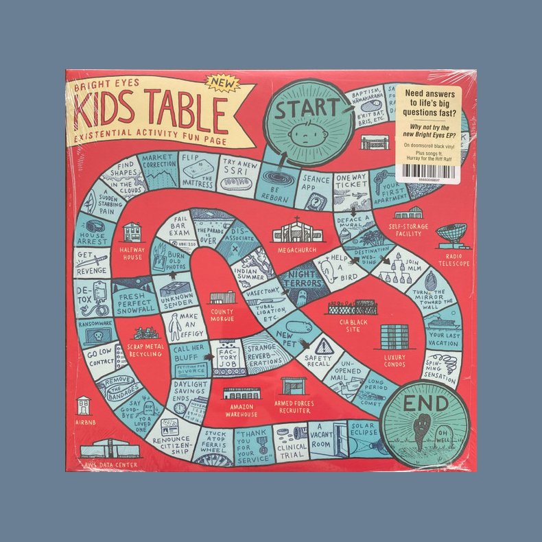 Kids Table - 2025 US Dead Oceans Records Label 8-track LP