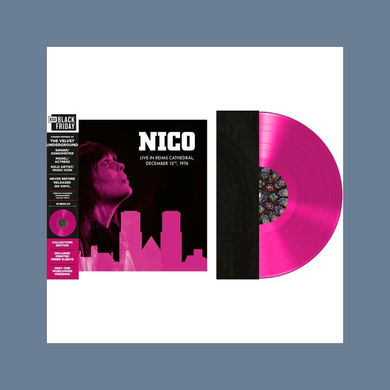 Live in Reims Cathedral - 2025 EU Culture Factory label Magenta 11-track LP - Black Friday 2025