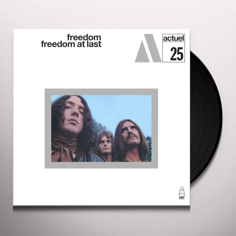 Freedom At Last - 2024 European BYG Records Label 12-track LP Reissue