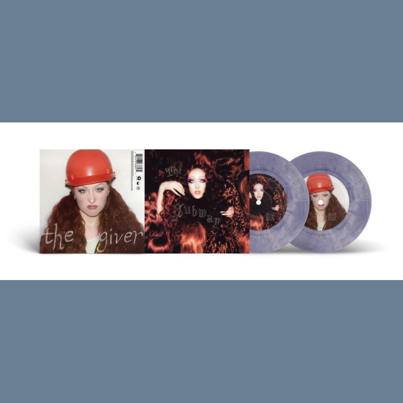 The Subway/The Giver - 2025 European Island label Marbled vinyl 2-track 7" EP - Black Friday 2025
