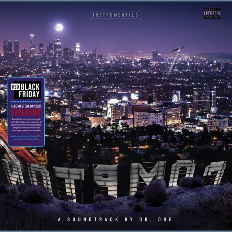 Compton (Instrumental) - 2025 EU Interscope label Purple vinyl 30-track 2LP - Black Friday 2025