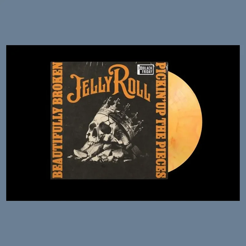 Beautifully Broken (Pickin...) - 2025 EU Republic label Orange vinyl 13-track LP - Black Friday 2025