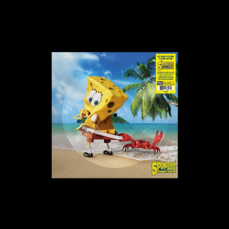 The SpongeBob Movie... - 2025 EU Concord label 16-track Picture Disc LP - Black Friday 2025