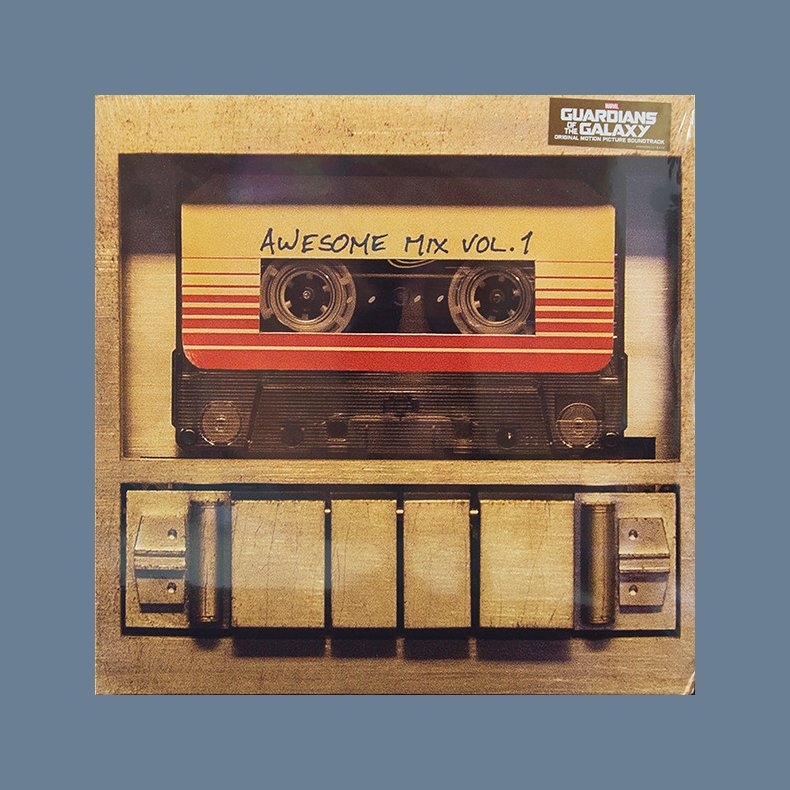 Guardians Of The Galaxy: Awesome Mix Vol. 1 - 2014 European Hollywood label 12-track LP