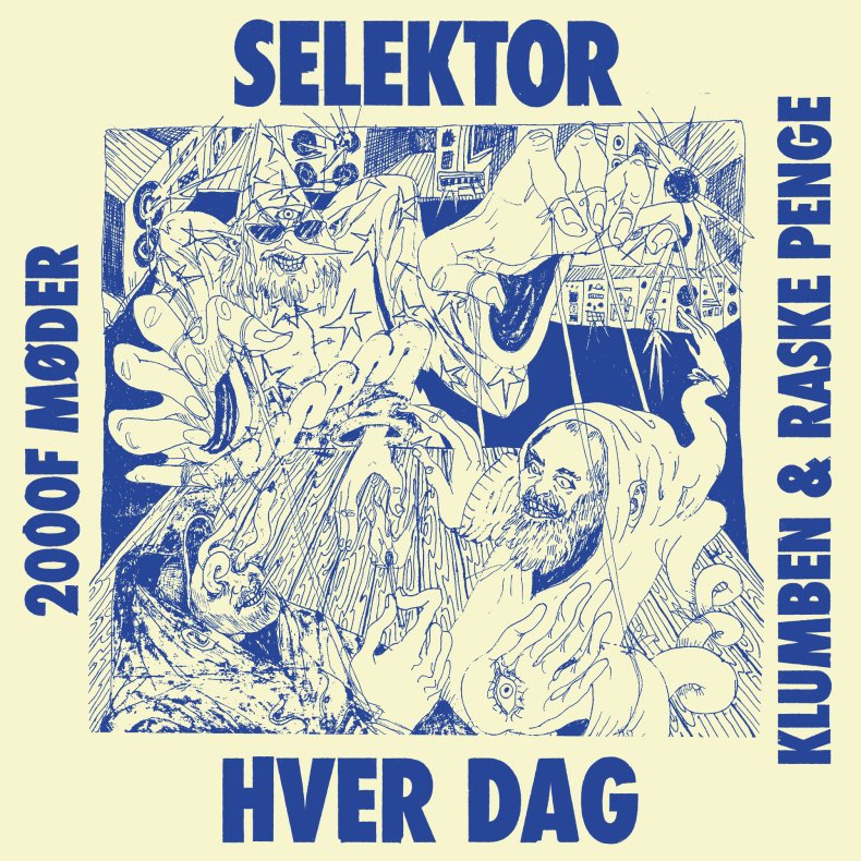 Selektor/Hver Dag - 2025 Danish Raske Plader Label 4-track 12"