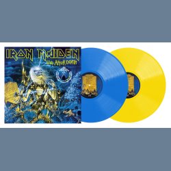 Live After Death - 2025 EU Parlophone label Blue/Yellow vinyl 17-track 2LP