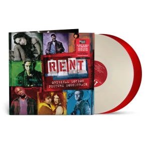 Rent - 2025 EU Rhino label Red/Milky Clear vinyl 28-track 2LP - Black Friday 2025