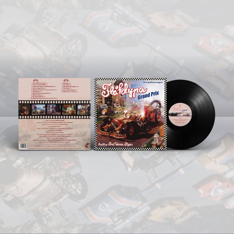 Bjergkbing Grand Prix - 2025 Danish Plant Sound label 16-track LP (Pre-Order)