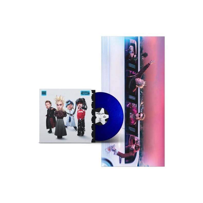 EVERYONE'S A STAR! - 2025 European BMG Records Indie Cobalt Glitter Vinyl 12-track  LP 