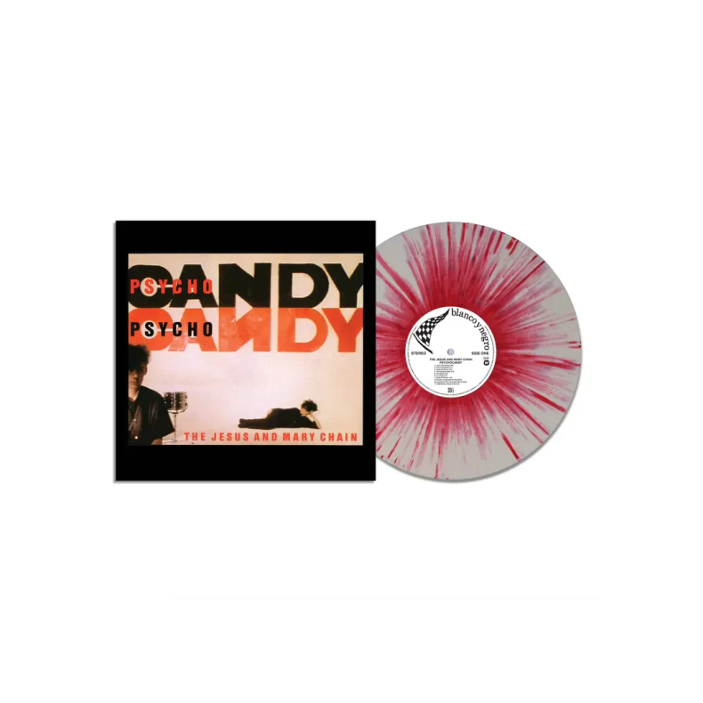 Psychocandy  - 2025 European Rhino Records Label White &amp; Red Splatter Vinyl 14-track LP Reissue